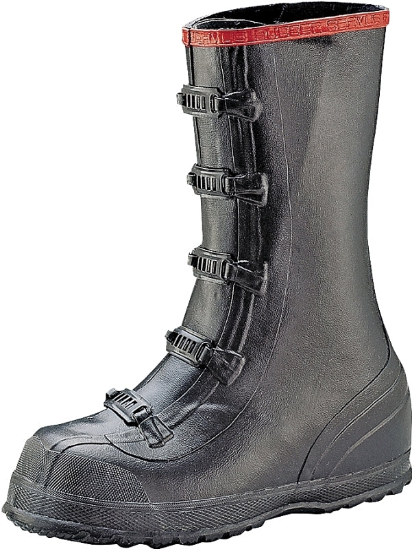 Ranger T369-11 Over Shoe Boots, 11, D W, Black, Rubber Upper, Buckle Closure, No