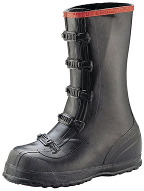 Ranger T369-13 Over Shoe Boots, 13, D W, Black, Rubber Upper, Buckle Closure, No