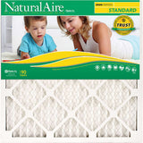 NaturalAire 21 in. W X 22 in. H X 1 in. D Pleated 8 MERV Pleated Air Filter 1 pk, Pack of 12