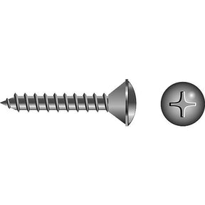 Seachoice 59621 Stainless Steel Phillips Machine Screw - Oval Head