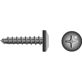 Phillips Tapping Screw - Pan Head, #12 x 3/4"