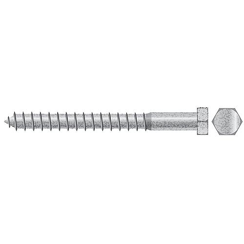 Lag Screw, 5/16 x 5"