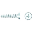 Seachoice 01759 Chrome Plated SS Phillips Tapping Screw - Flat Head, #10 x 1-1/2"