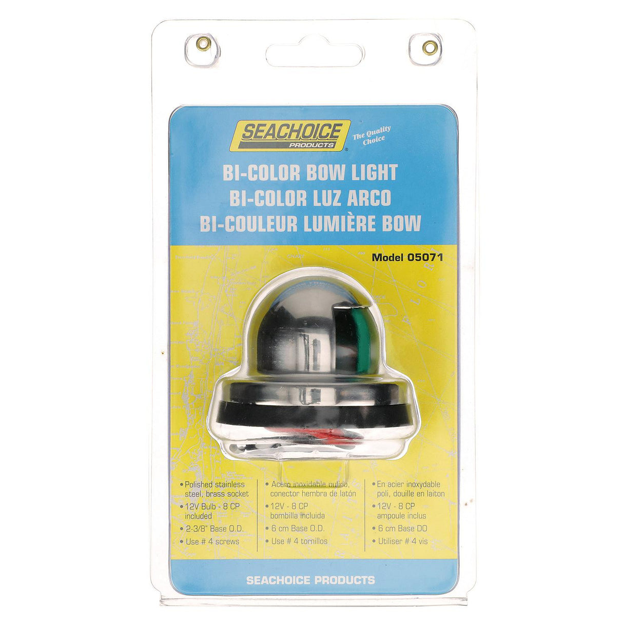 Seachoice Stainless Steel Bi-Color Bow Light