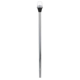 Seachoice 05571 All-Round White Stow-A-Way Light With Base, 24-1/8" High