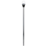 Seachoice 05571 All-Round White Stow-A-Way Light With Base, 24-1/8" High