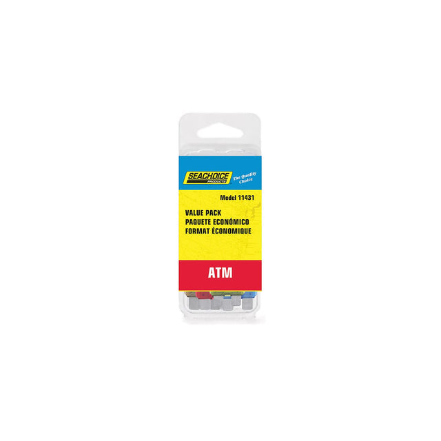 Seachoice ATM Blade Fuse Value Pack, 25ea