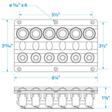 Seachoice 12V LED Switch Panel