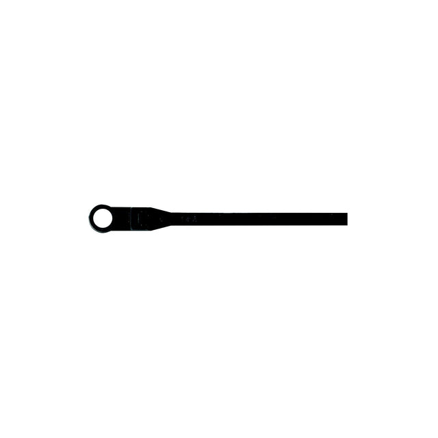 8″ Nylon Mounting Cable Tie, 25 Pcs. Black