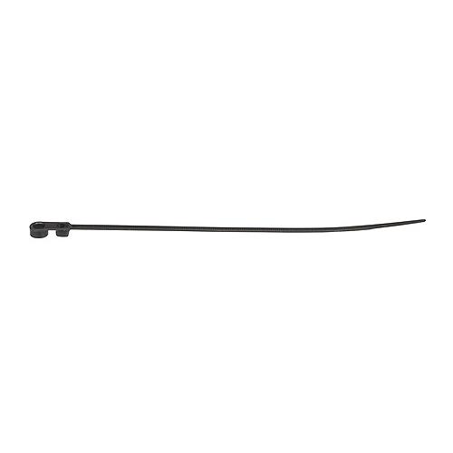 Seachoice Cable Ties With Mounting Hole, UV Black
