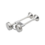 Seachoice 14623 Compact Dual Trumpet Electric Horn 12V Stainless Steel