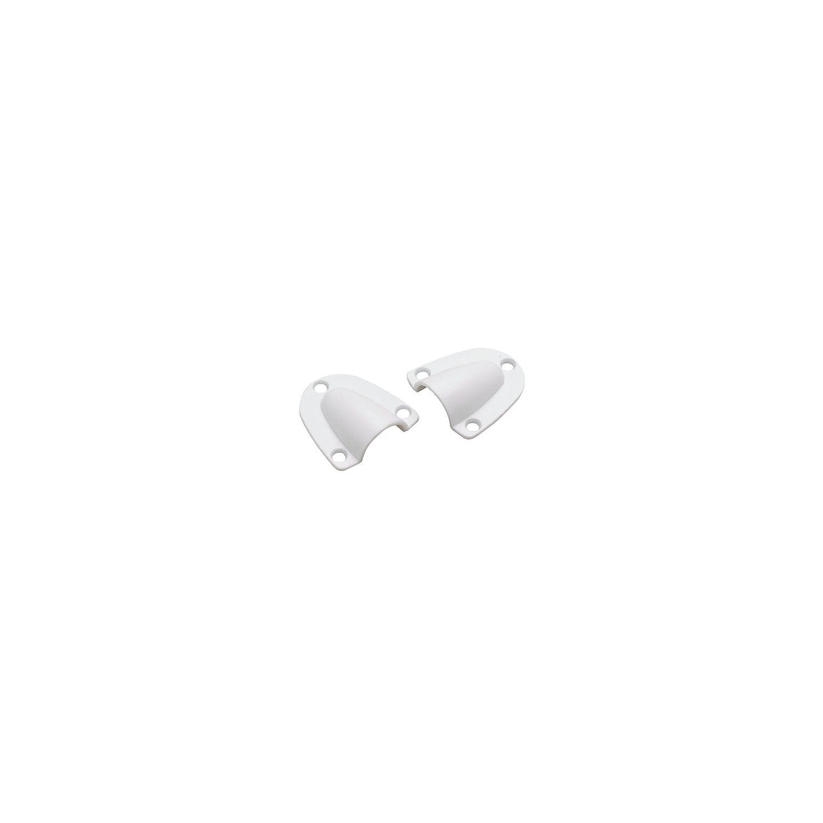 Seachoice Molded Plastic Clam Shell (2 Per Pack)