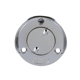Seachoice Chrome Plated Zinc Gas Deck Fill With Cap (Beaded Chain Tether) For 1-1/2" Hose