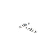 Seachoice 33801 Stainless Steel Strap Hinges (1 Pair Per Pack)