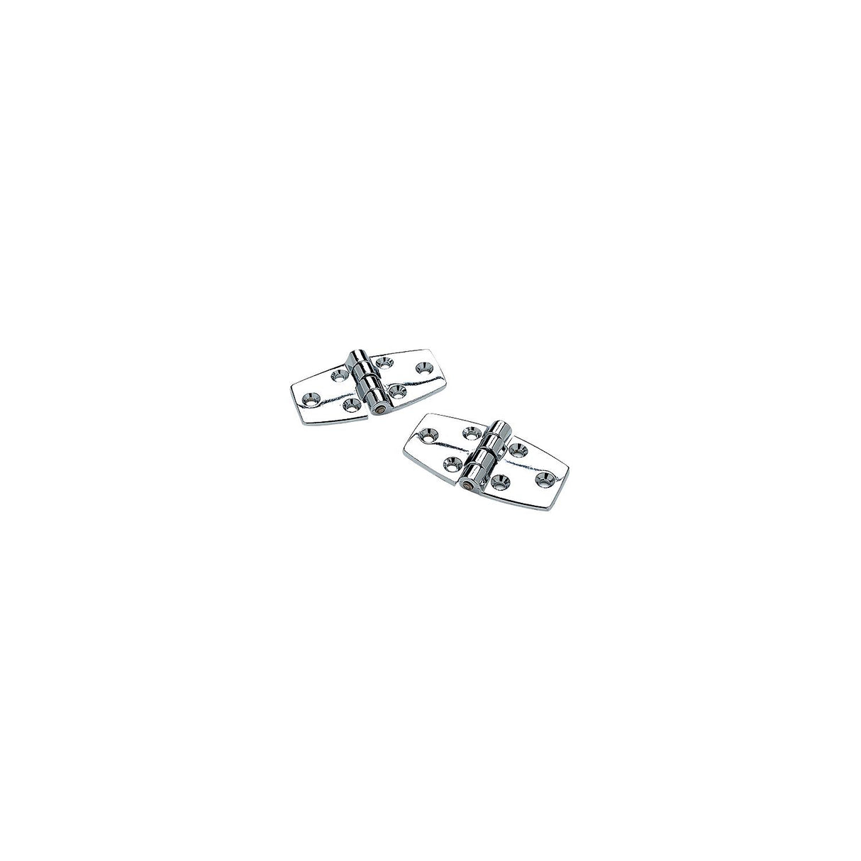 Seachoice 34231 (2) 3" x 1-1/2" Chrome Plated Zinc Utility Hinges
