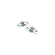 Seachoice 34241 (2) 3″ x 1-1/2″ Chrome Plated Zinc Utility Hinges with 120 Degree Opening