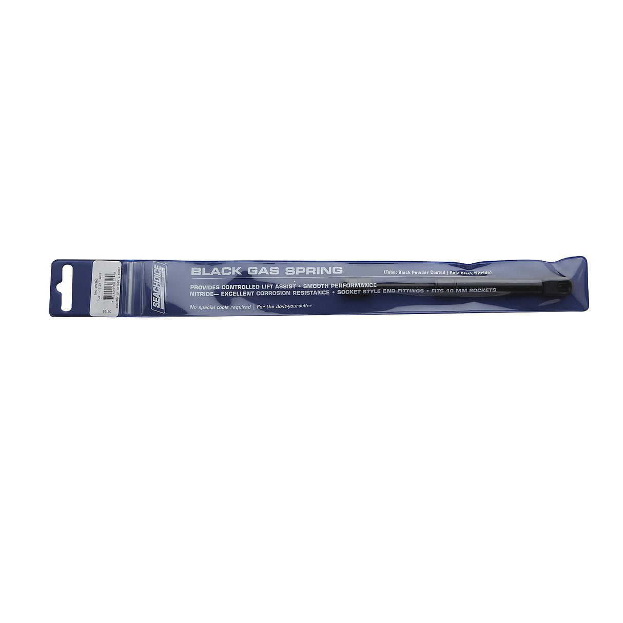 Seachoice 35121, Black Gas Spring Compressed: 5.25", Extended 7.5"