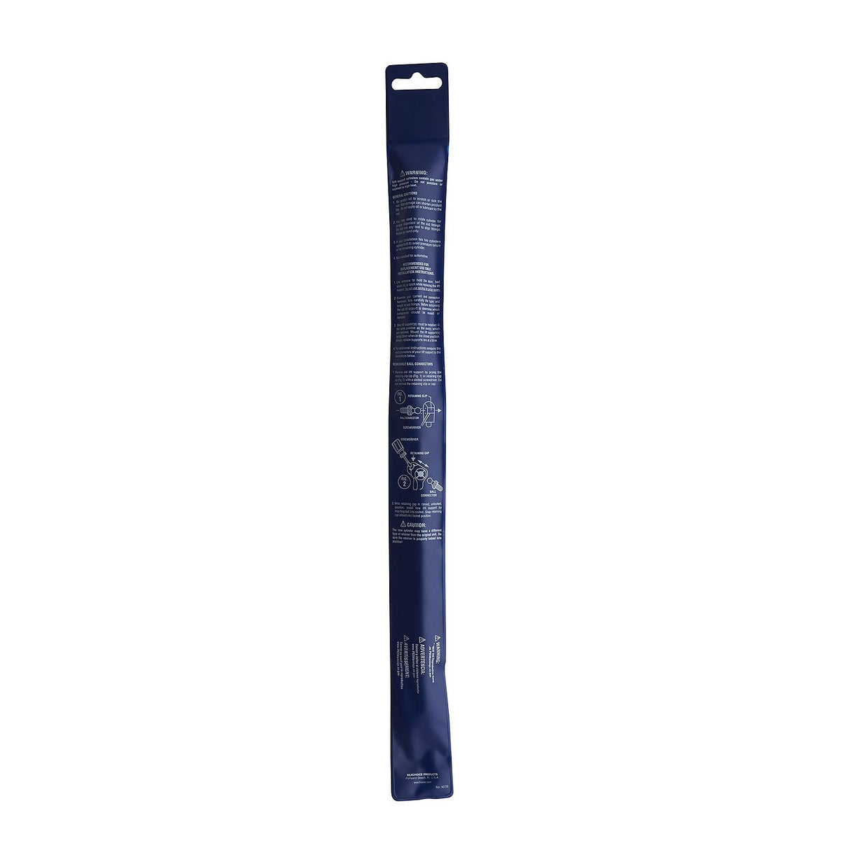 Seachoice 35154, Black Gas Spring Compressed: 9.5", Extended 15"