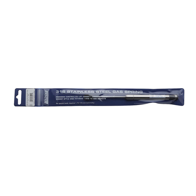 Seachoice 35201, 316 Stainless Steel Gas SpringCompressed: 7.0", Extended 10"