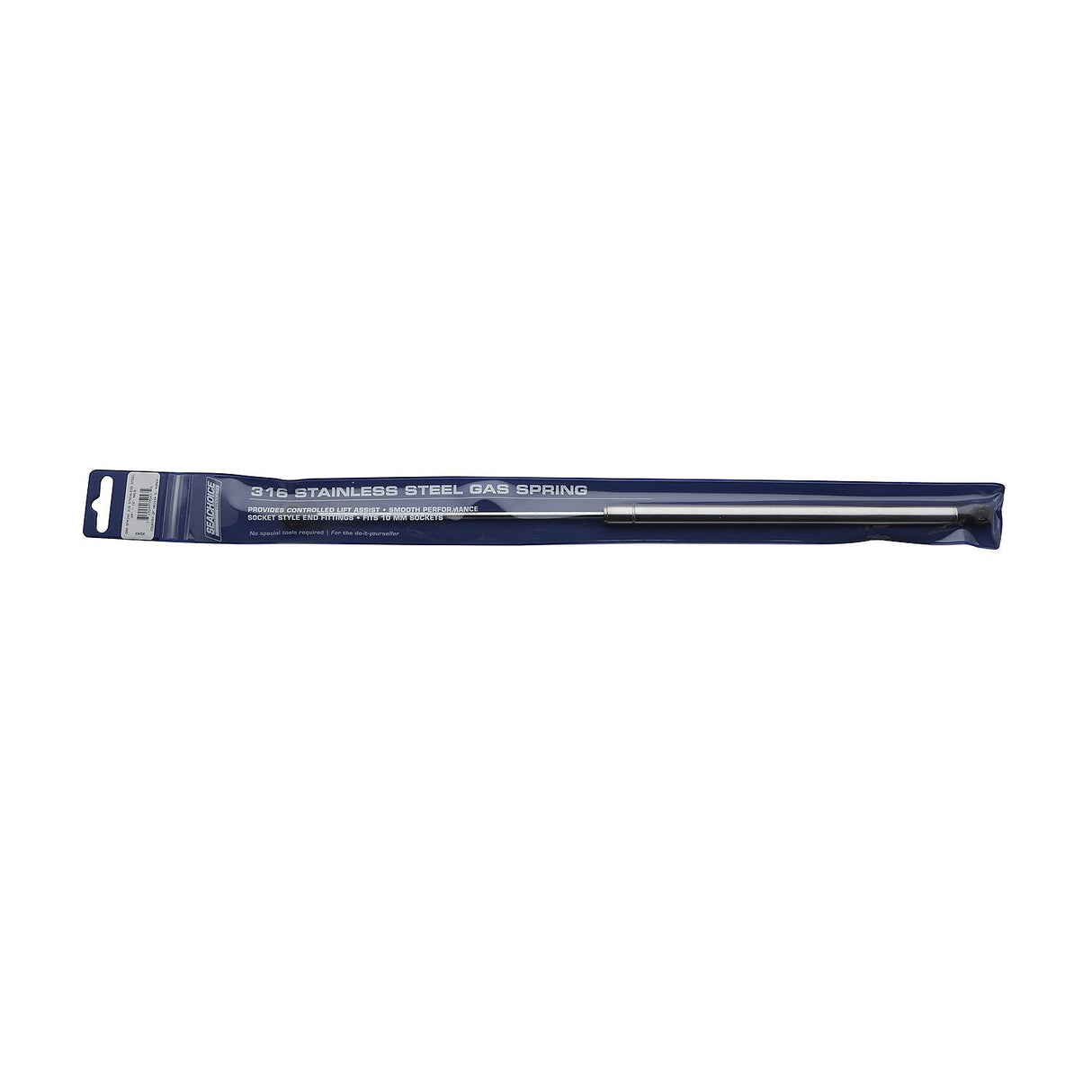Seachoice 35243, 316 Stainless Steel Gas SpringCompressed:12", Extended 20"
