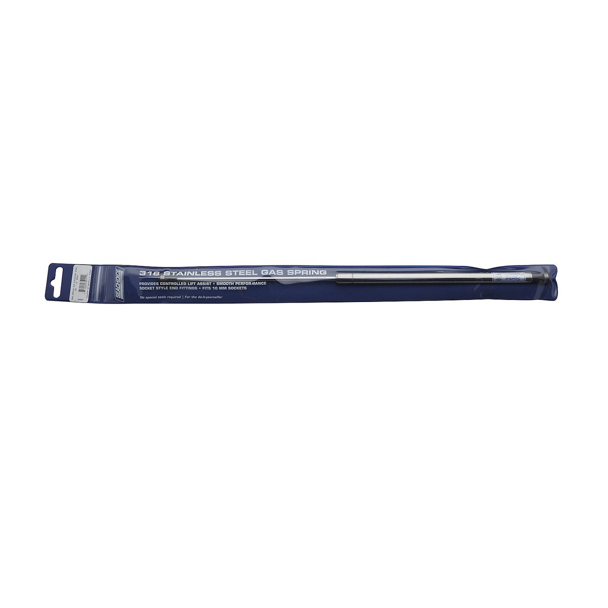 Seachoice 35244, 316 Stainless Steel Gas SpringCompressed:12", Extended 20"
