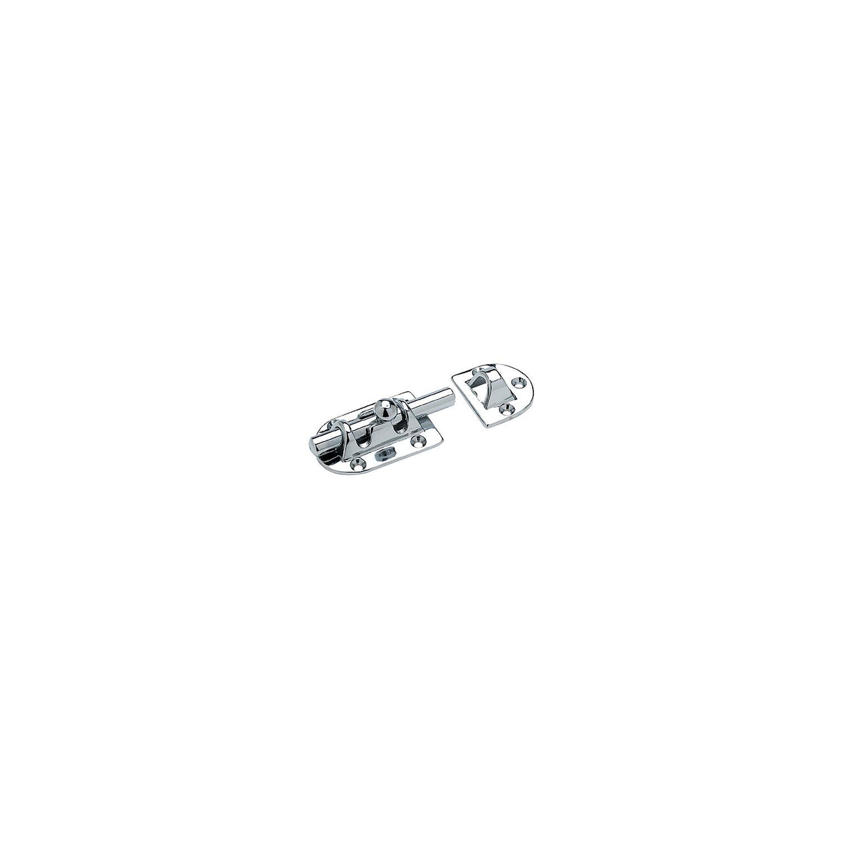 SeaChoice Chrome Plated Bronze Barrel Bolt