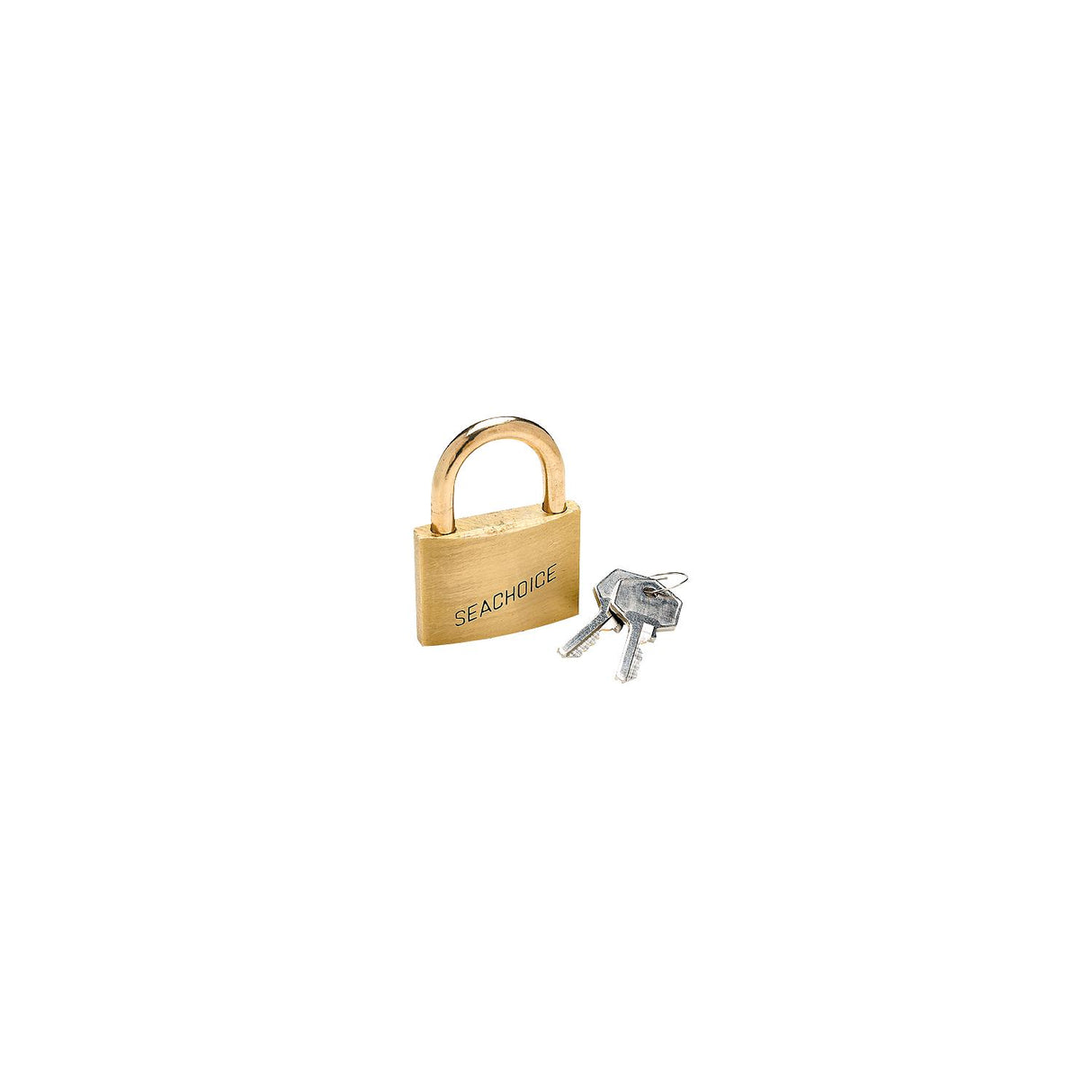 Seachoice 37331 2" Keyed-Alike Solid Brass Padlocks (3 Per Card)