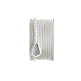 Seachoice 40711 3-Strand Twisted Nylon Anchor Line - White, 3/8″ x 100'