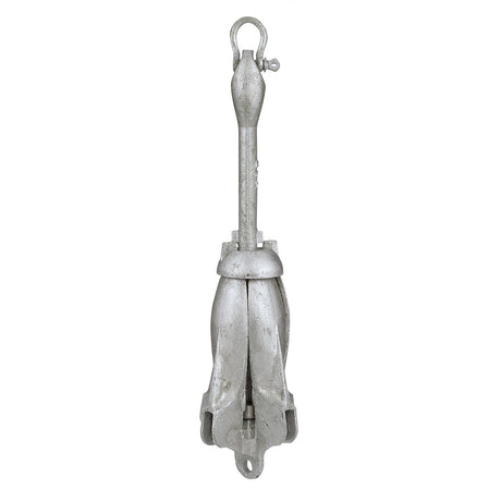 Seachoice 41020 Galvanized Folding Grapnel Anchor, 7 lbs.