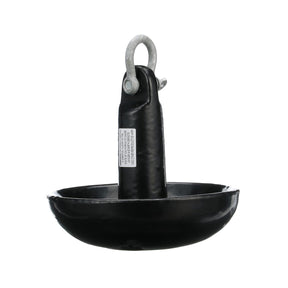 Seachoice Mushroom Anchor Black Vinyl Coated / 15 lbs.