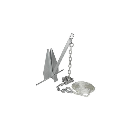 Seachoice Deluxe Anchor Kit (Includes Anchor, 1/4″ x 4' Anchor Lead With (2) 5/16″ Shackles and 3/8″ x 150' Anchor Line)