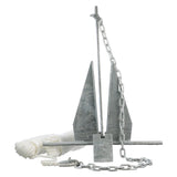 Seachoice Deluxe Anchor Kit (Includes Anchor, 1/4″ x 4' Anchor Lead With (2) 5/16″ Shackles and 3/8″ x 150' Anchor Line)