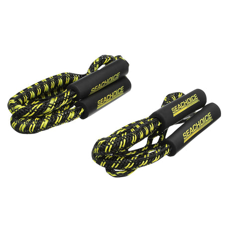 Seachoice 42471 Bungee/Stretch Dock Line, Stretches 5' - 7', 1 pr.