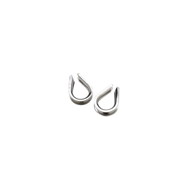 Rope Thimble-SS-3/16 (2/Card)