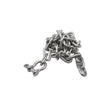 Seachoice 44123 Stainless Steel Anchor Lead Chain, 1/4″ x 4', 5/16″ Shackle
