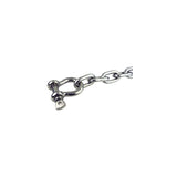 Seachoice 44143 Stainless Steel Anchor Lead Chain, 5/16″ x 5', 3/8″ Shackle
