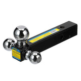 Seachoice Tri-Ball Trailer Hitch Fits 1-7/8″, 2″ and 2-5/16″ Balls