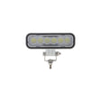 Seachoice 53008 LED Flood Beam Rectangular Work Light, 12/24V, White Housing, 6 LEDs