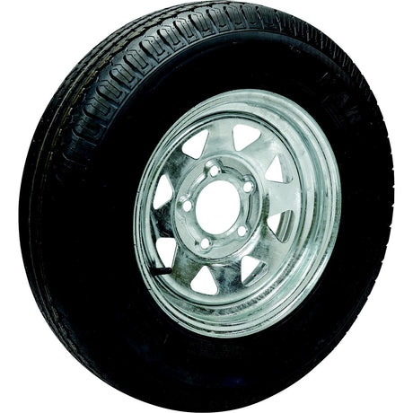 Seachoice 53424 ST205/75D15C/5H KR558 15" Galvanized Spoke, 5 Lug Bias Tire & Wheel Assembly