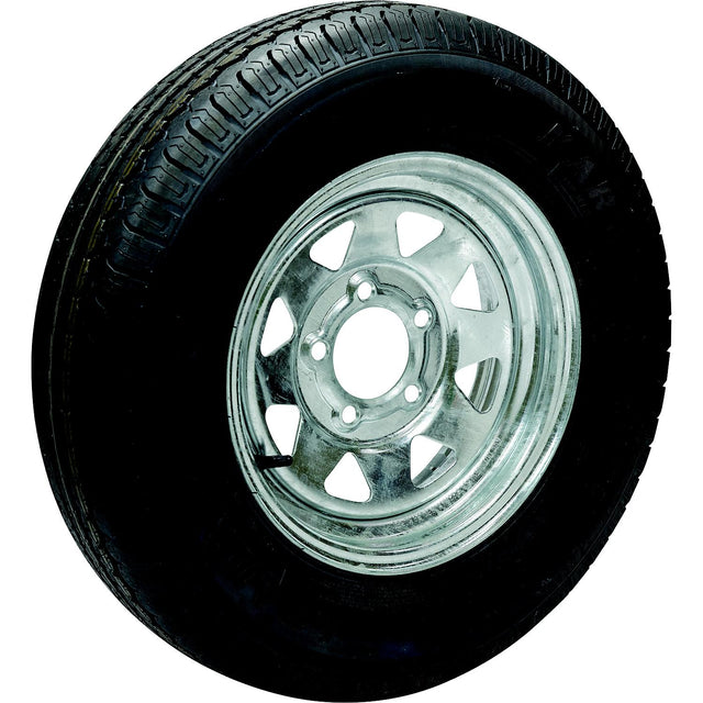 Seachoice 53411 ST205/75R14C/5H KR35 14″ Galvanized Spoke, 5 Lug Radial Tire & Wheel Assembly