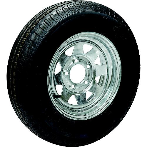 Seachoice 53404 ST175/80D13C/5H KR558 13″ Galvanized Spoke, 5 Lug Bias Tire & Wheel Assembly