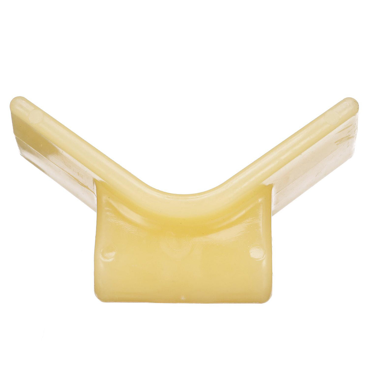 Seachoice Non-Marking TP Yellow Rubber V-Bow Stop 3" x 1/2"