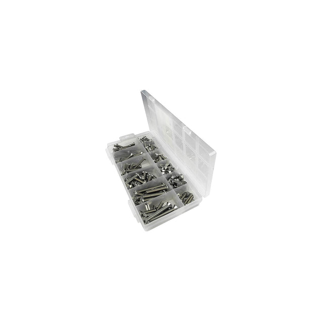 Seachoice Stainless Steel Machine Screw Kit - 256 Piece