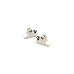 Seachoice Nylon Side Mount Deck Hinges With Stainless Steel Slide Lock (2 Per Pack0