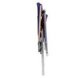 Seachoice Canvas Folding Chair Blue w/ Red Trim