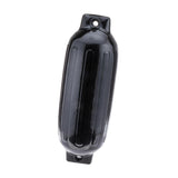 Seachoice 79071 Twin Eye Ribbed Fender, Black, 8.5 x 27″
