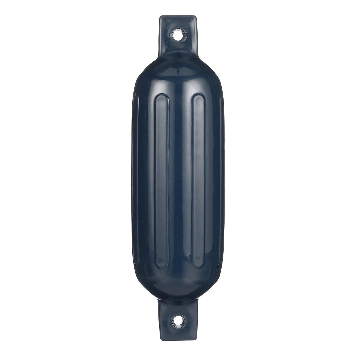 Seachoice 79091 Twin Eye Ribbed Fender, Blue, 6.5 x 23″