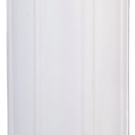 Seachoice 79111 Center Hole Ribbed Fender, White, 6″ x 15″