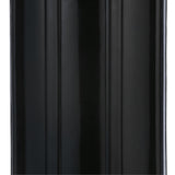 Seachoice 79141 Center Hole Ribbed Fender, Black, 6″ x 15″