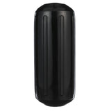 Seachoice 79141 Center Hole Ribbed Fender, Black, 6″ x 15″
